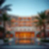 Stunning architectural view of Adagio Palm Jumeirah