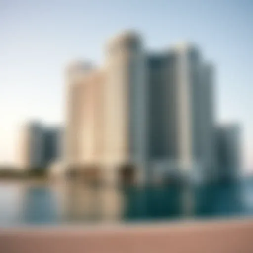 Stunning architectural design of Adagio Palm Jumeirah