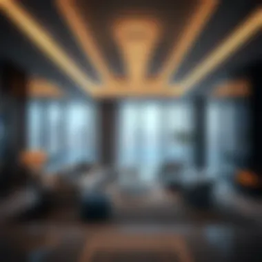 Luxurious interior showcasing lifestyle features