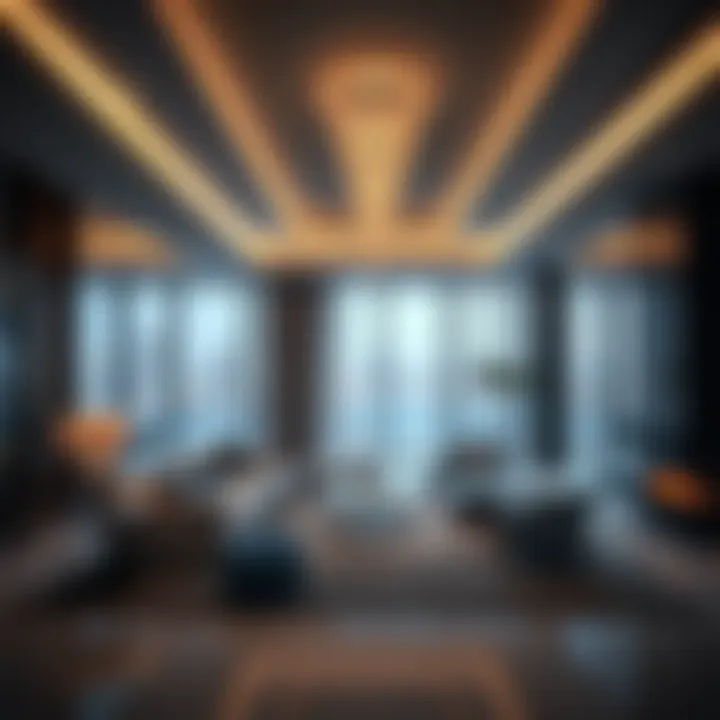 Luxurious interior showcasing lifestyle features