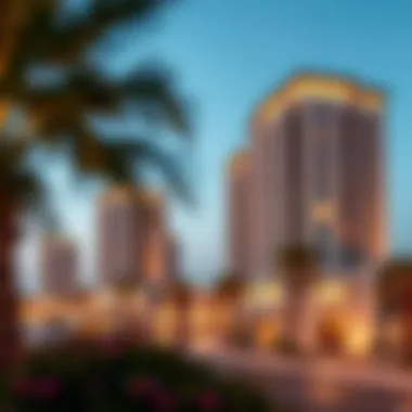 A panoramic view of Al Nahda II showcasing modern residential architecture