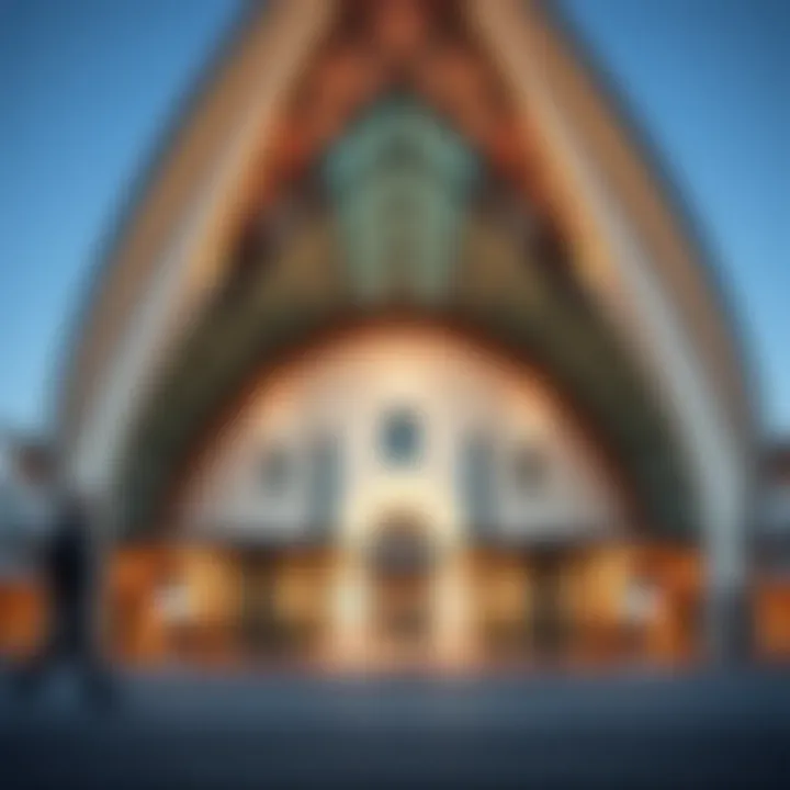 Architectural Marvel of Al Nahda Metro Station Stunning architectural facade of Al Nahda Metro Station