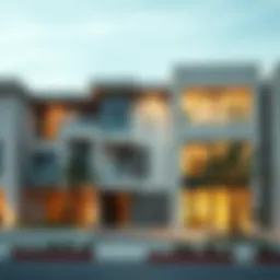 Modern architecture in Al Qusais showcasing luxury living