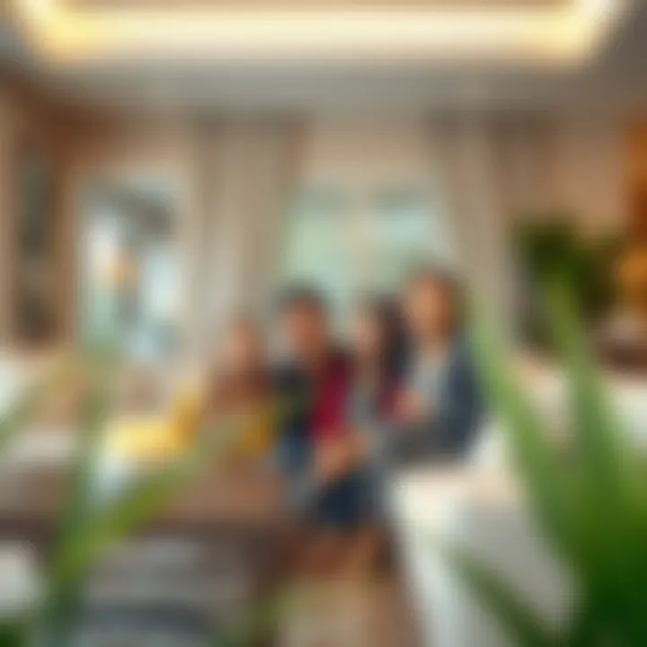 Family Moments in ALH Vacation Homes Happy family enjoying their stay in a vacation home