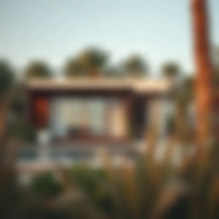 Natural Serenity at ALH Properties Serene outdoor view of a vacation property surrounded by nature