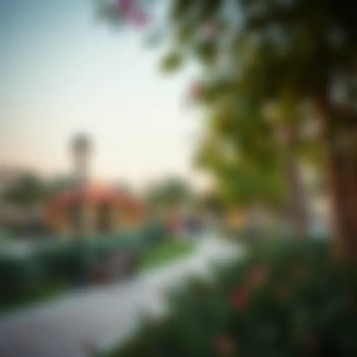 Vibrant community park in Almaya Silicon Oasis