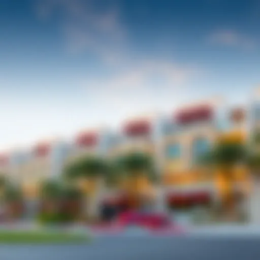 Luxurious residential buildings in Almaya Silicon Oasis