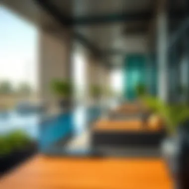 Modern amenities in Almaya Silicon Oasis