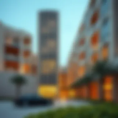 Architectural Marvels of Amber Al Nahda Modern architecture in Amber Al Nahda highlighting unique design elements