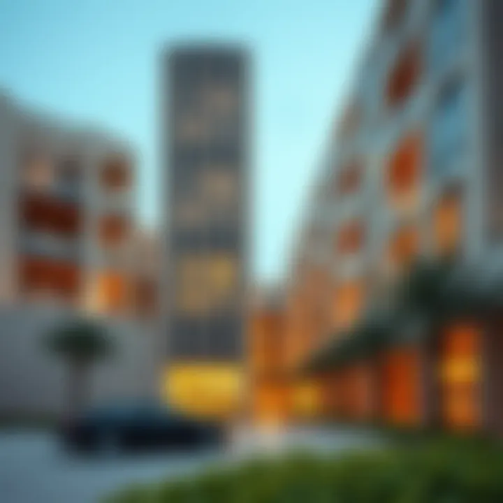 Architectural Marvels of Amber Al Nahda Modern architecture in Amber Al Nahda highlighting unique design elements