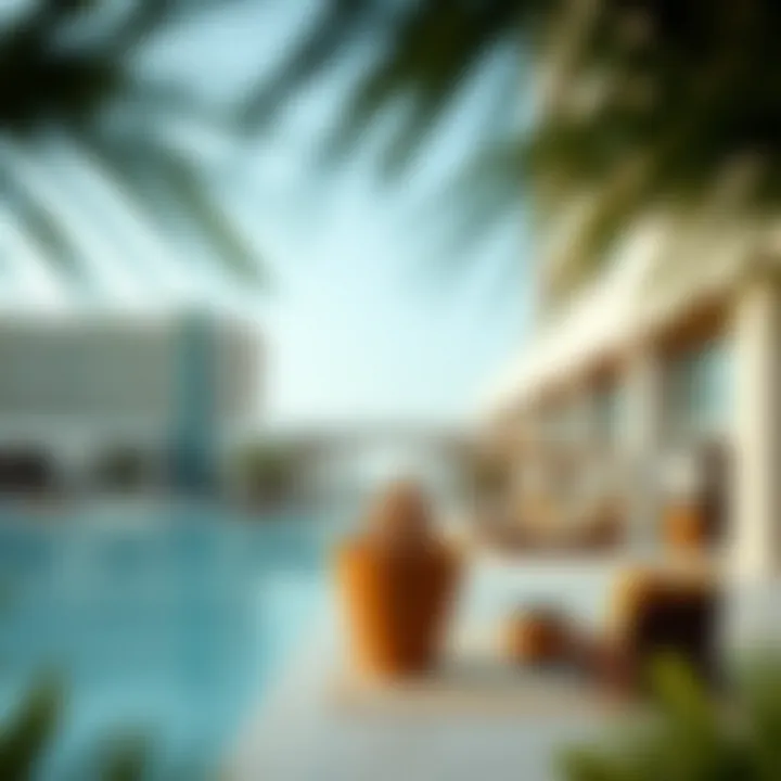 Stunning architectural view of Andaz at The Palm