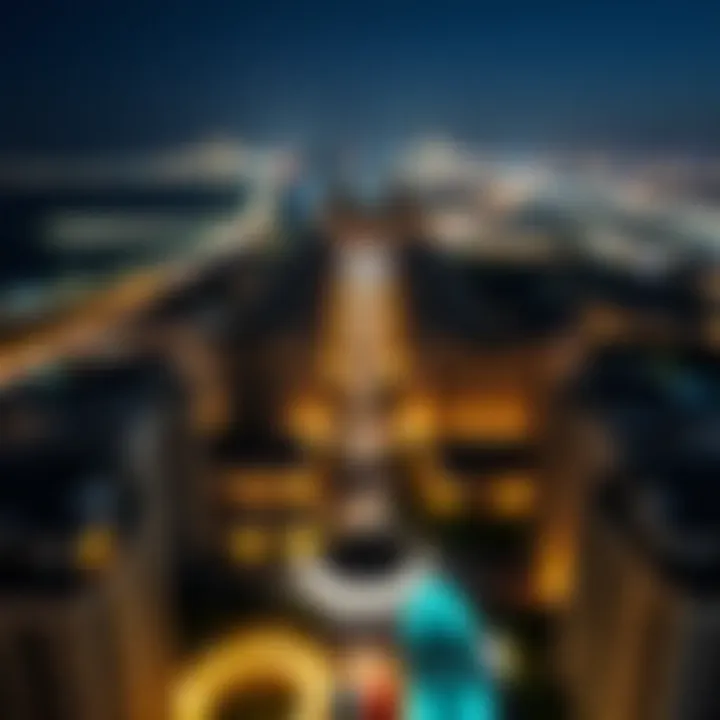 Aerial view of prime locations for Asteco properties in Dubai