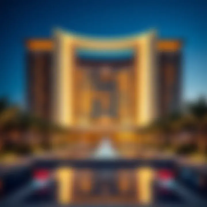 Architectural Marvel of Avalon Dubai Stunning architectural design of Avalon Dubai showcasing modern elegance