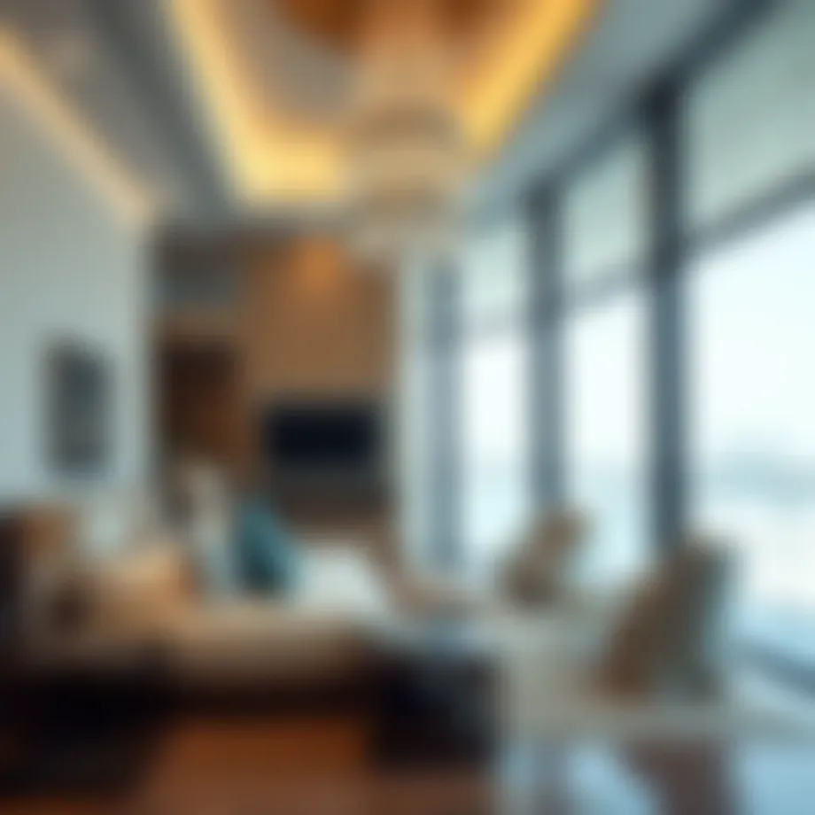 Luxurious interior design of Avani Palm View Dubai Hotel & Suites