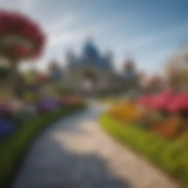 Colorful Splendor of Miracle Garden Vibrant colors of the Dubai Miracle Garden