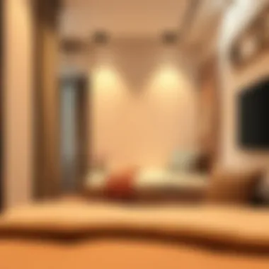 Comfortable Nook in Bed Space Relaxing corner in a bed space unit