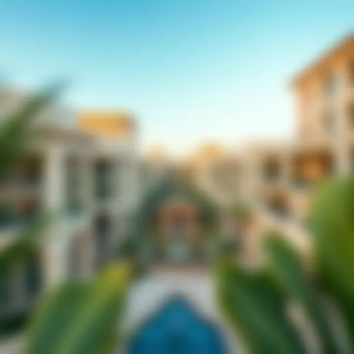 Architectural Elegance of Botanica JVC Aerial view showcasing the architectural elegance of Botanica Jumeirah Village Circle