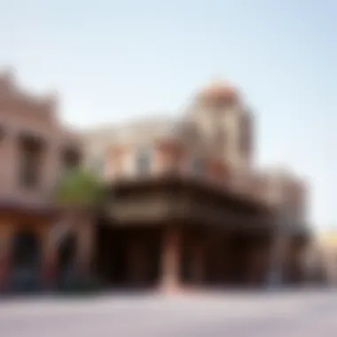 Historic buildings reflecting the rich culture of Bur Dubai