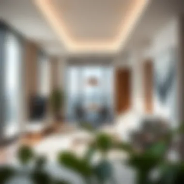 Modern residential unit interior within Bythesea Tower, reflecting luxury living.