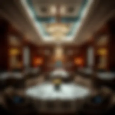 Elegant Dining Space at Caesars Palace Elegant dining space highlighting the resort's culinary offerings