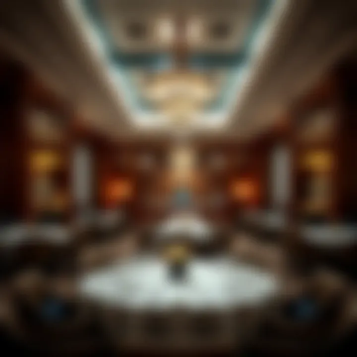 Elegant Dining Space at Caesars Palace Elegant dining space highlighting the resort's culinary offerings