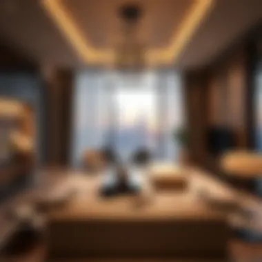 Luxurious Interiors of Canal Heights Luxurious interior design of a Canal Heights apartment