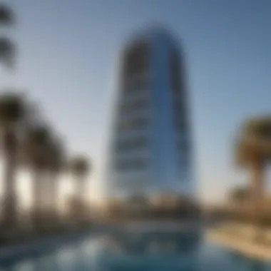 Cavali Tower: Architectural Marvel in Dubai Stunning exterior view of Cavali Tower showcasing modern architecture