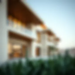 Exterior view of Cavalli Estates showcasing contemporary architecture