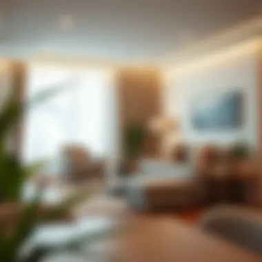 Cozy living area with natural lighting