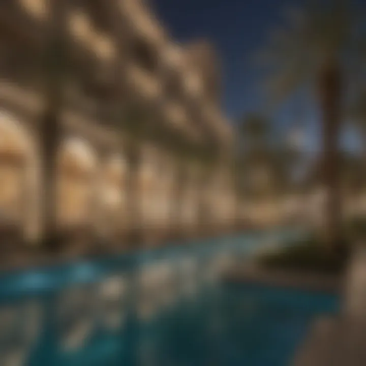 Vibrant surroundings of Crystal Plaza Al Majaz showcasing its location