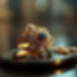 Intricate gold jewelry reflecting market trends