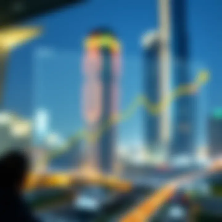 Property Pricing Trends Overview Graph illustrating property price trends in Dubai