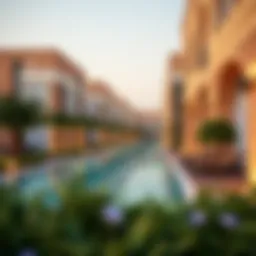 Architectural vision of a luxurious residential complex