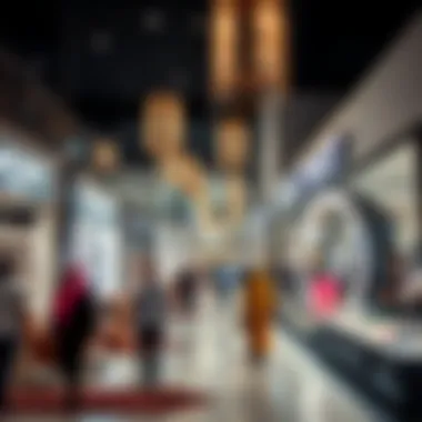 Diverse retail options available at ممشى السيف, appealing to shoppers