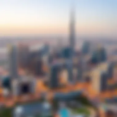 Stunning skyline of Dubai showcasing real estate development