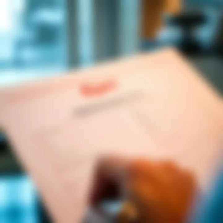 Essential Registration Form for Ejari A close-up of the Ejari registration form being filled out