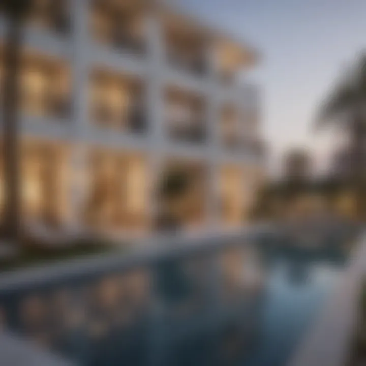 Visual of luxury residential properties available in Dubai