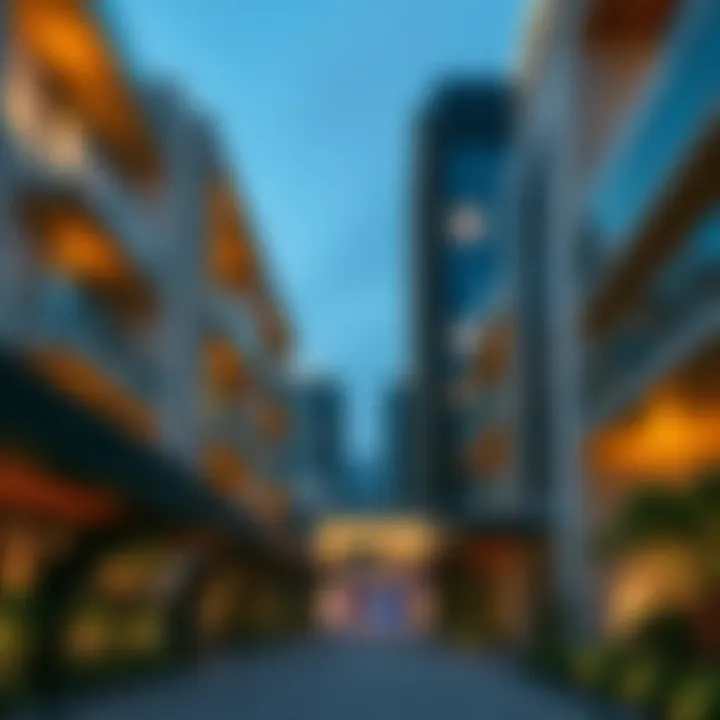 Contemporary Architecture in Dubai Modern architecture representing high-end properties in Dubai