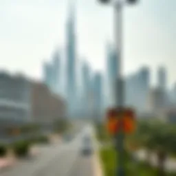Dubai skyline illustrating urban safety measures
