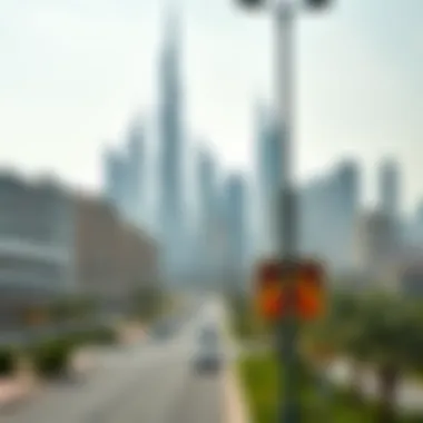 Dubai skyline illustrating urban safety measures