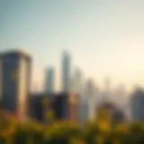 Luxurious Dubai skyline showcasing modern architecture