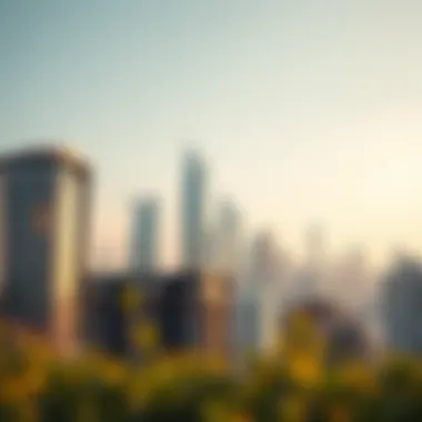 Modern Architectural Marvels in Dubai Luxurious Dubai skyline showcasing modern architecture