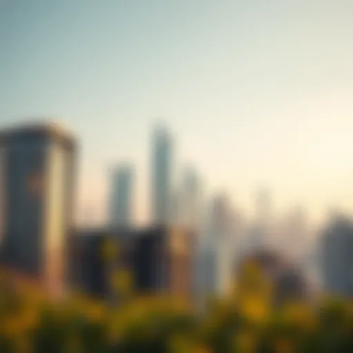 Modern Architectural Marvels in Dubai Luxurious Dubai skyline showcasing modern architecture