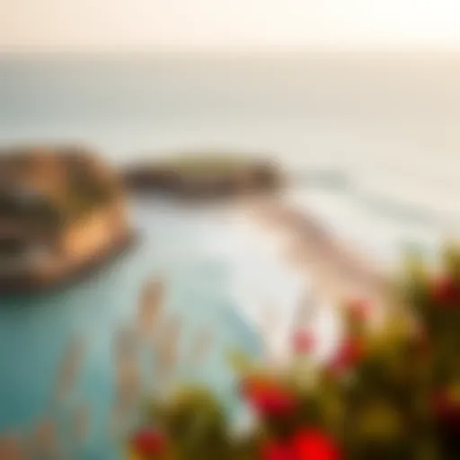 Coastal Serenity of Al Bahia Beach Breathtaking view of Al Bahia Beach coastline