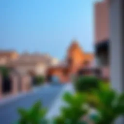 Scenic view of Al Khawaneej showcasing traditional architecture