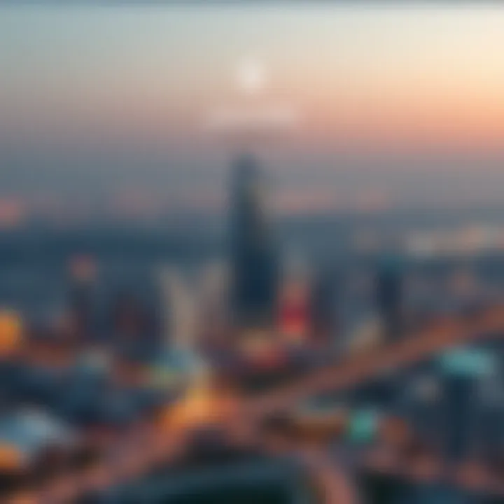 Strategic Location of Al Rahba City An illustration highlighting the strategic location of Al Rahba City within the UAE.