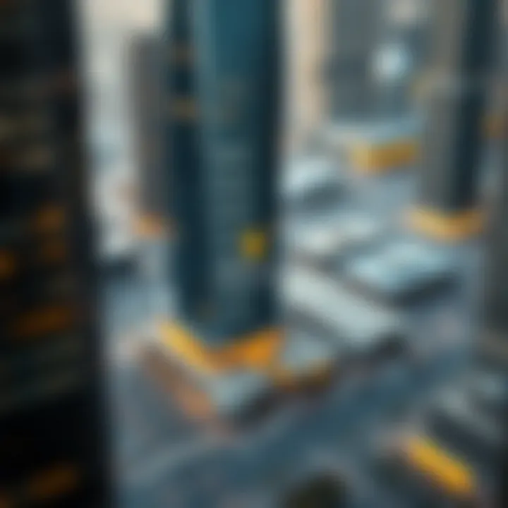 Strategic Location of Al Sharafi Building Map highlighting the strategic location of the Al Sharafi Building within Dubai