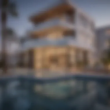 Modern Residential Living in Al Touba Al Ain Modern residential buildings reflecting contemporary living in Al Touba Al Ain