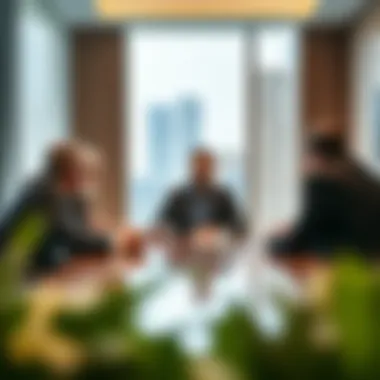 Investment Strategies in Real Estate Investors discussing strategies in a meeting room