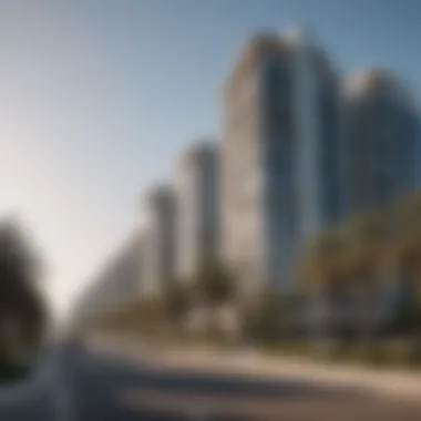 Investment Opportunities in Barsha South Luxurious residential buildings highlighting investment opportunities in Barsha South